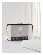 [Sealy] Contour Rest Memory Foam Pillow in White
