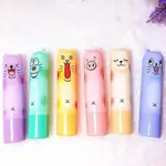 2016 NEWEST BALM LOVELY DOLL PATTERN LIP COLORFUL GIRL MAKEU