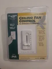 Hunter 27181 White 4 Speed Fan Wall Switch Ceiling Fan Control for All Fans- NEW