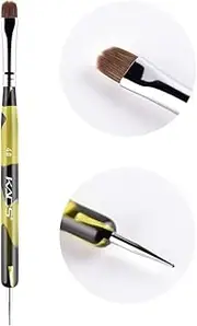 KADS Korinski Nail Art Brush Double Head Nail Art Brush Scalp Nail Brush Dedicated Nail Art Brush With Double Head (4#)