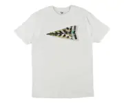 Paper Planes Graffiti Plane Mens Knits & Tees Size L, Color: White/Multicolored