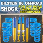 Bilstein Shock Absorbers + Lovells Coil Springs Lift Kit for Isuzu MU-X 2014-on