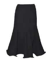 MSGM Turn-Up Hem Skirt IT40,IT42,IT38 BLACK