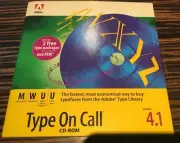 Adobe Type On Call 4.1 for Macintosh Windows Unix Sun