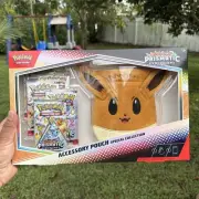 Pokemon Prismatic Evolutions Eevee Accessory Pouch Special Collection SEALED NEW