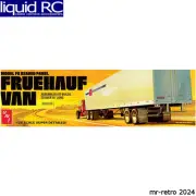 AMT 1478 1/25 Fruehauf 40 Beaded Van Trailer Plastic Model Kit