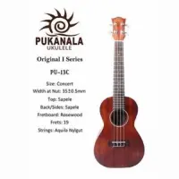 在飛比找蝦皮購物優惠-Pukanala Ukulele PU-13C 23吋烏克麗