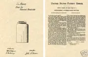 MASON JAR 1858 US Patent Art Print READY TO FRAME!!! John Bottle