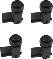 PDC Parking Sensor Radar Detector Parking Radar, for Seat, Leon, for Skoda, for VW, Touareg, for Touran, for Jetta, for EOS, for Golf Phaeton 3D0919275D 4 PCS Parking Sensors