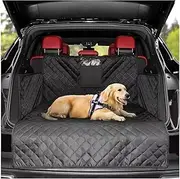 ADCCH Dog Car Seat Cover Tarpaulin Waterproof Anti-Dirty Auto Trunk Seat Mat Pet Carriers Protector Hammock Cushion Fits Most Cars