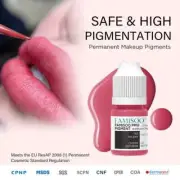Permanent Makeup Pigments 5ml PMU Lip Tattoo Liquid Tattoo Ink PMU Pigments