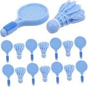 POPETPOP Badminton Accessories Miniature Badminton Racket Small Badminton Racket Badminton Player Shower Decoration Portable Badminton Racket Mini Badminton Racket Plastic