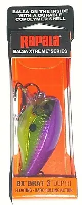 Rapala BXB-3 Brat Crankbait (Rock Solid)