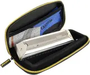 EASTTOP Upgrade Chromatic Harmonica Key of C 16Hole 64Tone Professional Harmonic