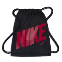 在飛比找森森購物網優惠-Nike 2018學童時尚大Logo桃紅黑色束口後背包