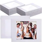 Fainne 350 Pieces Full Face Envelopes 37lb Paper Booklet White Envelopes with a Clear Full Window for Photos Catalog Magazine Brochures Certificates Company Calendar (9 x 12 Inch)