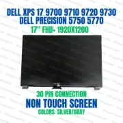 Dell XPS 17 9700 9710 Non Touch Screen LCD Silver 38J46 RXJH6 0RXJH6 Silver