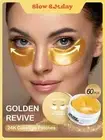 SlowSunday Under Eye Collagen Patches Eye Masks with 24K Gold Eye Gel Treatment