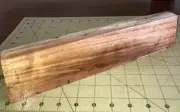 One Piece Hawaiian Koa w/Curl~12 3/4" x 2 3/4" x 1" (#691)
