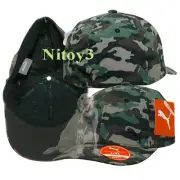 Puma Evercat Icon alloy Stretch Fit Camo Baseball Cap-Hat Men L/XL: 58-61 cm.
