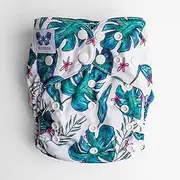 Monarch Reusable Pocket Cloth Nappy, Jungle Fern