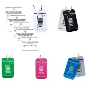 5 x Geocaching Travelbug+5 X Pendant Qr Code traveltag geocoin Trackable