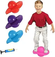 Pogo Ball Hopper Jumping Ball Bouncing Balance Board Ball for Adult Kids Fitness Ball Exercise Bounce Space Ball for Losing Weight