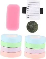 Mikinona Complete Lash Extension Tools 11pc Kit Tapes Pads Adhesive for Makeup Salons