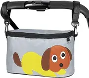 IUDWCG 1 Pcs Stroller Bag, Universal Stroller Storage Bag, Universal Stroller Bag with Cartoon Design, Lightweight and Spacious, Waterproof (with Top Closure)