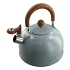 3L Liter Stainless Steel Whistle Kettle Thickened Kettle Gas Induction6663