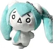 [Generic] Miku Plush Backpack Charm, White