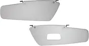 Interior Sun Visors for Porsche 356 B/C 1960-1965, Left and Right Set (Cream 356 B-T6 /C)