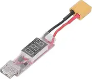 ANKROYU 2‑6S XT60 to USB Charging Converter, PCB Battery to Mobile Phone Charging Adapter, Board with Voltage, Battery to USB Charger for Mobile Phones