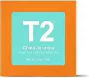 T2 China Jasmine Loose Leaf Green Tea in Box, 3.5 Ounce (100g)