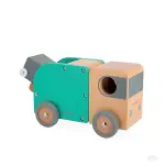 【法國JANOD】城市冒險-資源回收車 / 木製玩具