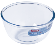 Pyrex Classic Fridge Freezer Oven Microwave Dishwasher Safe Glass Mixing Bowl 1L