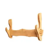 Bamboo Samurai Sword Katana Holder Stand Hanger Wall Mount Display Rack 1 Tier
