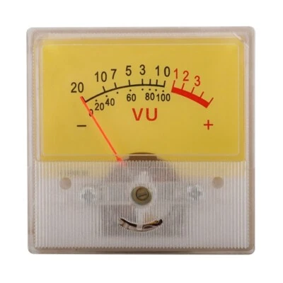 DB Meter Header VU Level Meter Durable High Accuracy Exquisite Workmanship