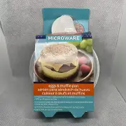 Nordicware Microware Eggs & Muffin Pan NEW