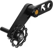 HOMOCONO Single Speed Bike Chain Tensioner Aluminum Alloy Chain Adjuster for Folding Bikes Bike Chain Guide Accessory