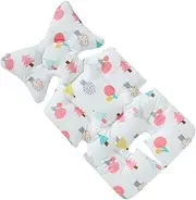 IWOWHERO Cart Seat Cushion Breathable High Density Safety Pad for Strollers and High Chairs Soft Cotton Head Protector for Travel Camping and Outdoor Use