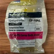 ProLine 1/4 in OD Comp Both Ends Tube Fitting Compression CP-10NL NIP New