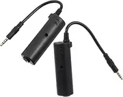 EPIGEIST 2pcs Guitar Effector Guitar Audio Interface Cable Guitar Converter Smartphone Guitar Adapter Electric Guitar Adapter Guitar Effects Interface Guitar Accessories Black Copper Wire