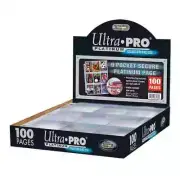 Ultra PRO - Platinum Secure 9 Pocket Trading Card Pages - 10/25/50/100 Pages