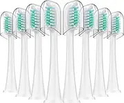 inFein Replacement Toothbrush Heads for Philips Sonicare, 8-Pack Sonicare Compatible Brush Heads, Fits DiamondClean, ProtectiveClean, FlexCare, 2 Series, 3 Series & More