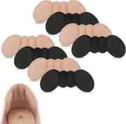 4 Pairs Adjustable Shoe Fillers for Big Shoes – Toe Inserts & Heel Grips for Com