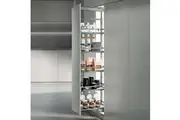 HIGOLD Diamond PRO Pull Out Pantry Unit - 300mm Cabinet - 1959 to 2359mm Adjustable Height - 6 Trays