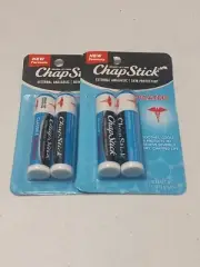 4 Count ChapStick Classic Medicated Lip Balm Tube, 0.15 oz Each Tube