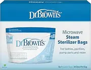(Pack of 1) - Dr. Brown's Microwave Steam Steriliser Bags