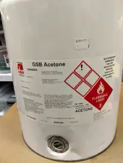 Acetone 20L - Free Pickup